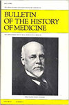 Bulletin Of The History Of Medicine