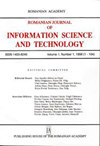 Romanian Journal Of Information Science And Technology