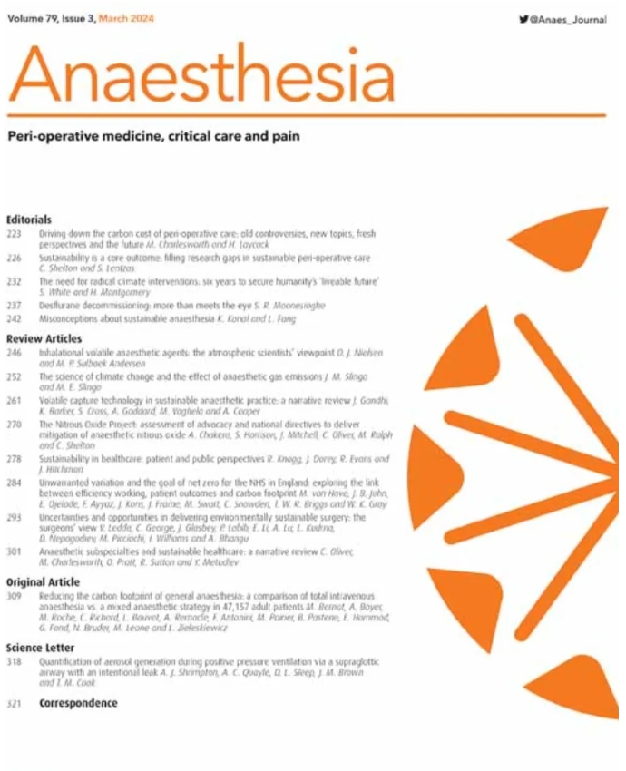 Anaesthesia Reports