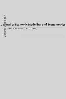 Central European Journal Of Economic Modelling And Econometrics