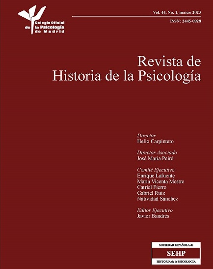 Revista De Historia De La Psicologia