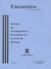 Encuentro-revista De Investigacion E Innovacion En La Clase De Idiomas杂志